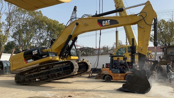 CAT 330D2 Χρησιμοποιούμενη εκσκαφέας με υδραυλικό κύλινδρο Liyuan και κουβά 0,3M3 σε καλή κατάσταση