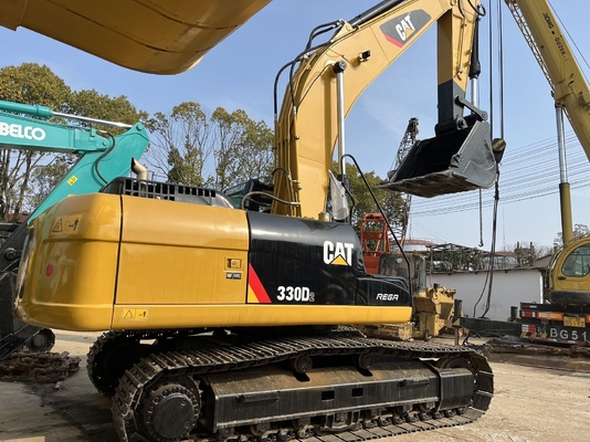 CAT 330D2 Χρησιμοποιούμενη εκσκαφέας με υδραυλικό κύλινδρο Liyuan και κουβά 0,3M3 σε καλή κατάσταση