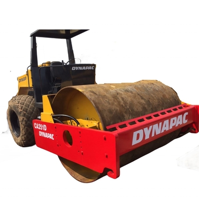 CA25D Dynapac Single Drum Roller Original Sweden Οδικός συμπιεστής κατασκευαστικών μηχανημάτων