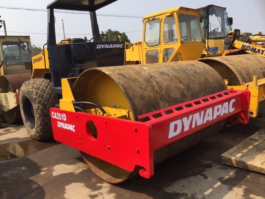CA25D Dynapac Single Drum Roller Original Sweden Οδικός συμπιεστής κατασκευαστικών μηχανημάτων