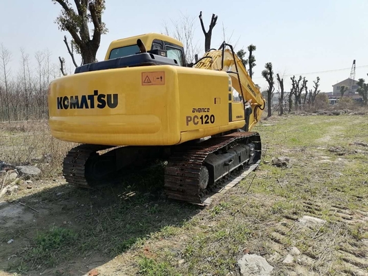 Χρησιμοποιούμενος σκάφτης Komatsu PC120 με χωρητικότητα κουβάς 0,5m3 σε καλή κατάσταση