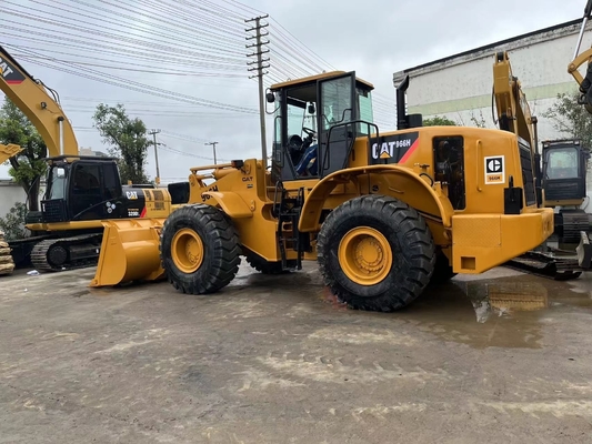 CAT 966H Χρησιμοποιημένος φορτιστής με υδραυλικό κύλινδρο Liyuan σε καλή κατάσταση