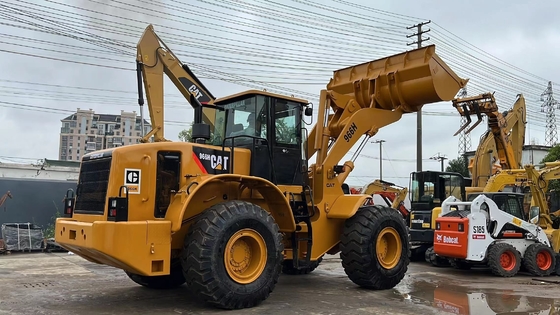 CAT 966H Χρησιμοποιημένος φορτιστής με υδραυλικό κύλινδρο Liyuan σε καλή κατάσταση