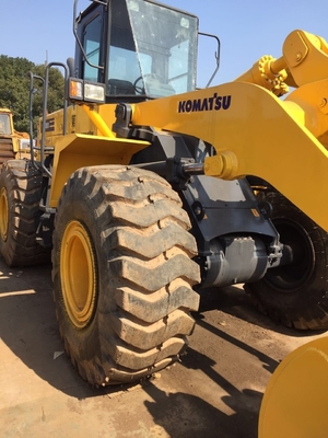Εξαιρετική κατάσταση Komatsu WA380 μεταχειρισμένο φορτιστή τροχών με υδραυλικό κύλινδρο Liyuan
