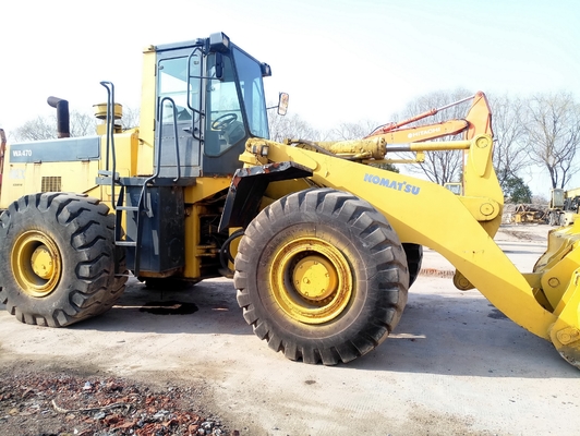 Αρχικό φορτιστή τροχών Komatsu WA470 σε καλή κατάσταση με 0-2000 ώρες εργασίας