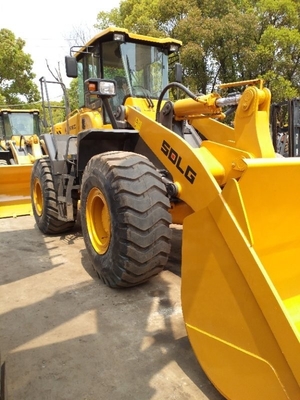 SDLG 956L Χρησιμοποιημένο φορτιστή τροχών 20000 KG βάρος μηχανής Ιαπωνία Αρχική υδραυλική μηχανή