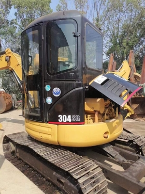Καλή κατάσταση CAT 304SR εκσκαφέας με χαμηλή εργάσιμη ώρα και χωρητικότητα κουβάς 0,1m3
