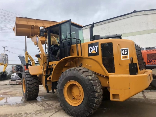 Καλή κατάσταση CAT 966L μεταχειρισμένο φορτιστή τροχών με κινητήρα Ιαπωνίας και υδραυλική αντλία Liyuan