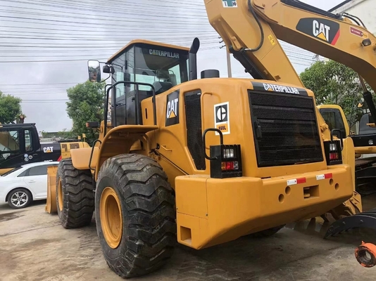 Καλή κατάσταση CAT 966L μεταχειρισμένο φορτιστή τροχών με κινητήρα Ιαπωνίας και υδραυλική αντλία Liyuan