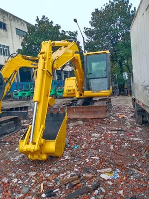 Χρησιμοποιούμενος σκάφτης Komatsu PC60 Εκσκαφέας Καλή κατάσταση Μηχανή Βάρος 6000 KG
