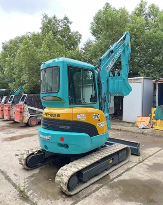 Χρησιμοποιούμενος εκσκαφέας Kubota KX165-5 EPA Engine Crawler Digger για εστιατόριο στη Σαγκάη
