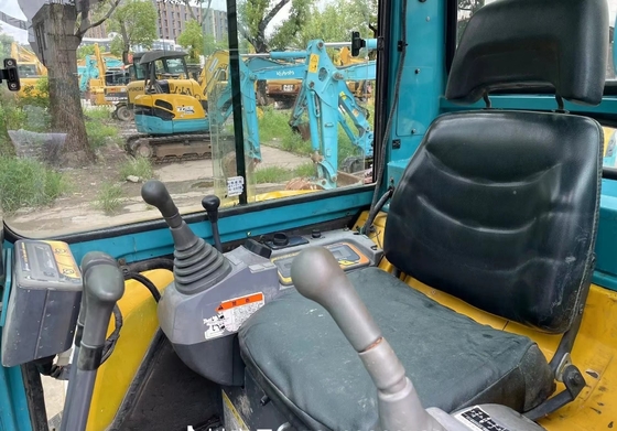 Χρησιμοποιούμενος εκσκαφέας Kubota KX165-5 EPA Engine Crawler Digger για εστιατόριο στη Σαγκάη