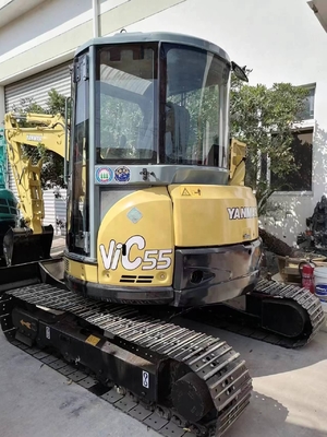 Χρησιμοποιούμενος σκάφος Yanmar VIC55 με Liyuan υδραυλική βαλβίδα κινούμενο τύπο σκάφος Crawler