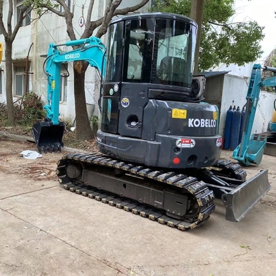 Αρχική εκσκαφέας της Ιαπωνίας Kobelco SK55 Καλή κατάσταση για αγροκτήματα στη Σαγκάη