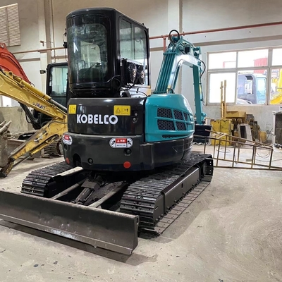 Αρχική εκσκαφέας της Ιαπωνίας Kobelco SK55 Καλή κατάσταση για αγροκτήματα στη Σαγκάη