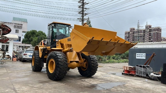 92 KW Χρησιμοποιούμενη Ιαπωνία Αρχική Caterpillar Loader Caterpillar 966H για καταστήματα δομικών υλικών