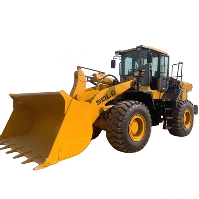 Πλήρως υδραυλικό σύστημα SDLG 15TON Loader Manufacturing Plant Χρησιμοποιούμενο φορτιστή τροχών