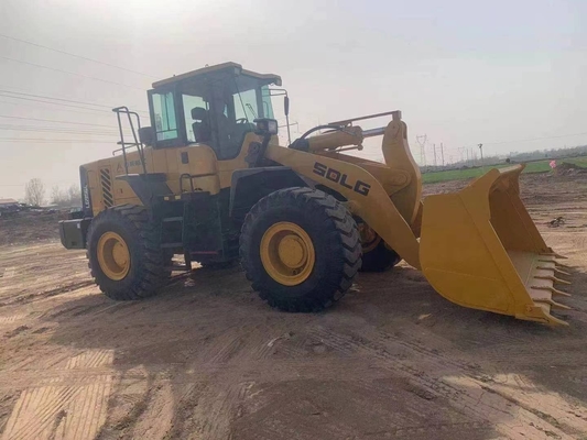 Πλήρως υδραυλικό σύστημα SDLG 15TON Loader Manufacturing Plant Χρησιμοποιούμενο φορτιστή τροχών