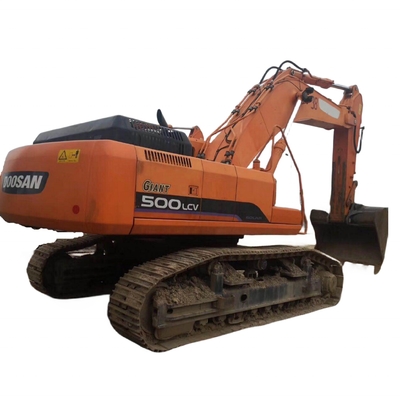 Μετακινούμενος τύπος Excavator Crawler Doosan 500-7 Καλή κατάσταση αρχικό μεταχειρισμένο Excavator