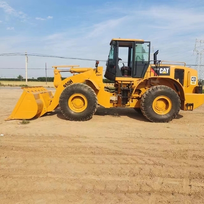 Χρησιμοποιούμενη φορτιστή Caterpillar 950H με αρχική μπογιά και ισχύ 70 KW από την Ιαπωνία