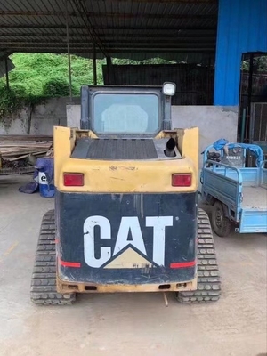 Χρησιμοποιούμενη Ιαπωνία Original Paint Caterpillar Wheel Loader 247B με υψηλή λειτουργική απόδοση