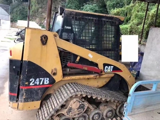Χρησιμοποιούμενη Ιαπωνία Original Paint Caterpillar Wheel Loader 247B με υψηλή λειτουργική απόδοση