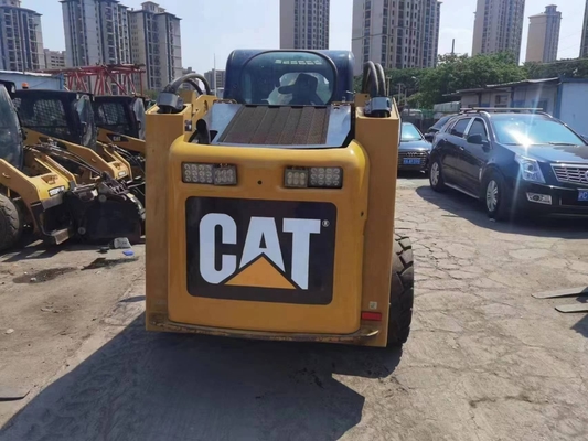 Ιαπωνική μεταχειρισμένη τροχοφόρα Caterpillar 246C με κινητήρα YUNNEI και αρχική μπογιά