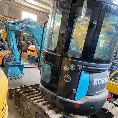 Αρχική χρησιμοποιημένη Kobelco SK40SR Mini Excavator Liyuan Υδραυλική αντλία 4ton λειτουργικό βάρος