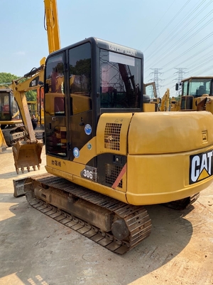 CAT 306 Μίνι εξορυκτής με υδραυλική αντλία Liyuan 0-2000 ώρες εργασίας Ιαπωνία