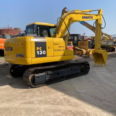 Χρησιμοποιούμενος σκάφτης Komatsu PC130 με κινητήρα EPA Μικρές ώρες εργασίας Καλή κατάσταση