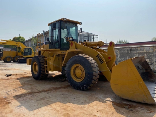 Caterpillar Χρησιμοποιούμενος φορτιστής τροχών CAT 966H Ιαπωνία Αρχικός φορτιστής με 0-2000 ώρες εργασίας