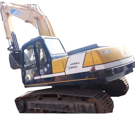 Kobelco SK200 Excavator Japan Αρχική υδραυλική μηχανή με υδραυλική βαλβίδα Liyuan