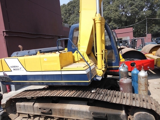 Kobelco SK200 Excavator Japan Αρχική υδραυλική μηχανή με υδραυλική βαλβίδα Liyuan