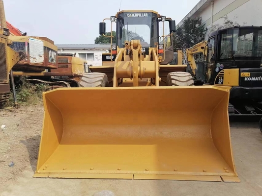Caterpillar 950F Τροχαίο φορτιστή 90% 5 τόνων Χρησιμοποιημένα μηχανήματα μεταφοράς γης CAT Καλή κατάσταση