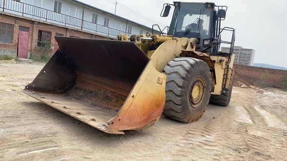Προσωρινό φορτιστή Caterpillar CAT 980G Χρησιμοποιούμενη κατασκευαστική μηχανή με χαμηλό βάρος μηχανής