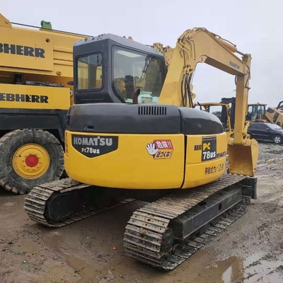 Η Komatsu PC78US Mini Excavator Ιαπωνία Αρχική Μηχανή για τις Ανάγκες Κατασκευής