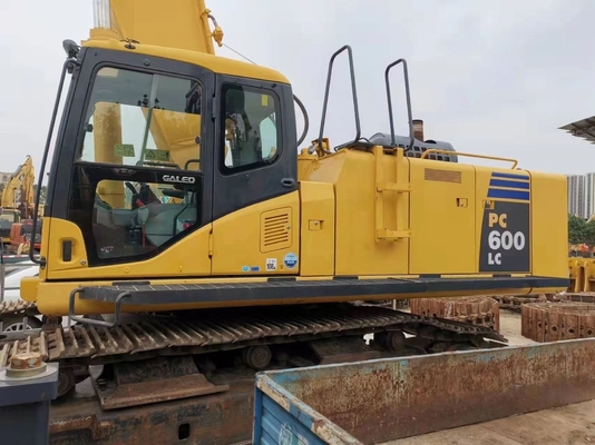 Λιγότερες ώρες εργασίας 0-2000 Komatsu PC600 Excavator Ιδανικό για τις ανάγκες υδραυλικών μηχανών