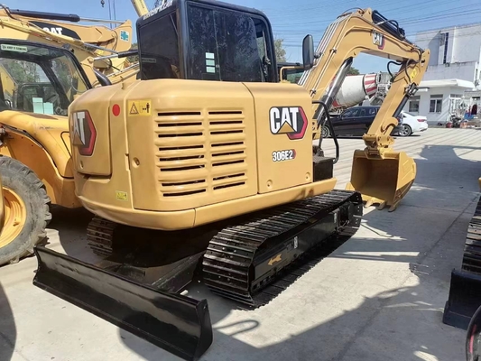 CAT 306E2 Χρησιμοποιούμενη μίνι εκσκαφέας με 0-2000 ώρες εργασίας και δωρεάν αποστολή