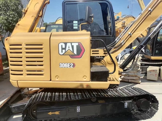 CAT 306E2 Χρησιμοποιούμενη μίνι εκσκαφέας με 0-2000 ώρες εργασίας και δωρεάν αποστολή