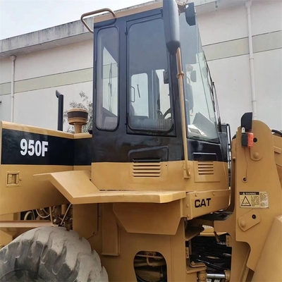 Χρησιμοποιούμενη εμπρόσθια φορτιστή Caterpillar 950F με κινητό τύπο τροχών και ισχύ 44,7 KW από την Ιαπωνία
