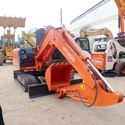 Χρησιμοποιούμενη εκσκαφέας Hitachi ZX70 από την Ιαπωνία με κινητήρα HINO και υδραυλικό κύλινδρο Liyuan