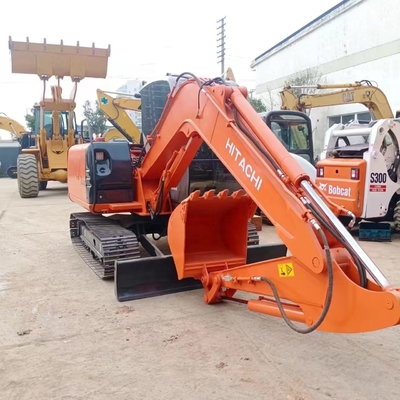 Χρησιμοποιούμενη εκσκαφέας Hitachi ZX70 από την Ιαπωνία με κινητήρα HINO και υδραυλικό κύλινδρο Liyuan