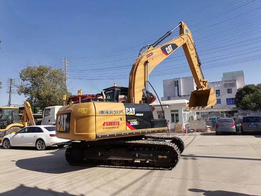 Χρησιμοποιούμενη εκσκαφέας Caterpillar Cat320D2 Ιαπωνικής κατασκευής φορτωτής με ονομαστικό φορτίο 20 τόνων