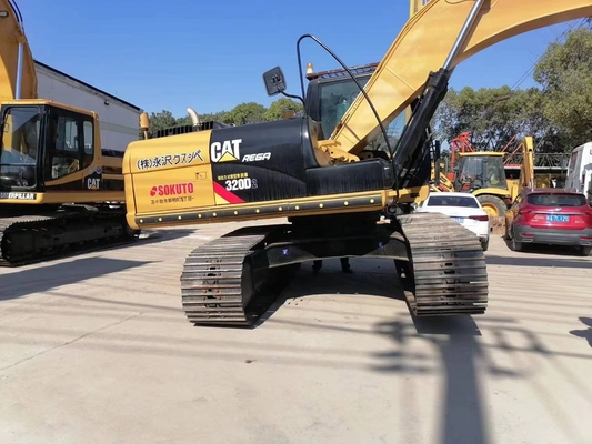 Χρησιμοποιούμενη εκσκαφέας Caterpillar Cat320D2 Ιαπωνικής κατασκευής φορτωτής με ονομαστικό φορτίο 20 τόνων