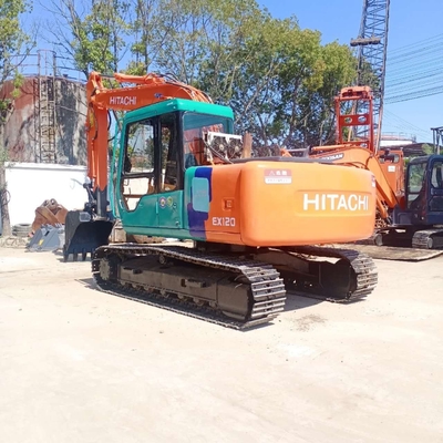 Μετακινούμενος τύπος Excavator Crawler Hitachi EX120 με Liyuan υδραυλική αντλία Ιαπωνία Original
