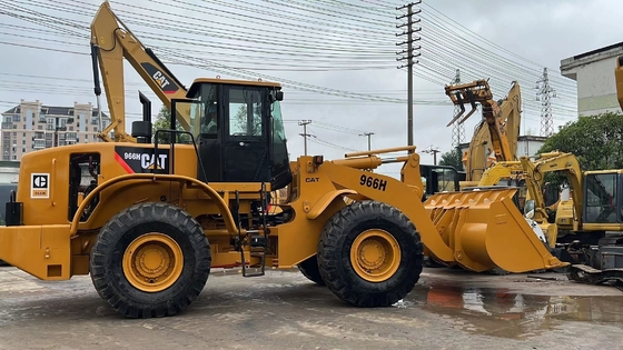Κατώτερες ώρες εργασίας CAT Caterpillar 966H Αρχική Ιαπωνική φορτιστή CAT966H σε καλή κατάσταση