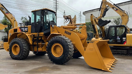 Κατώτερες ώρες εργασίας CAT Caterpillar 966H Αρχική Ιαπωνική φορτιστή CAT966H σε καλή κατάσταση