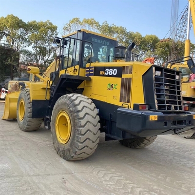 KOMATSU WA380 τροχοφόρος φορτωτής με ανώτερη απόδοση