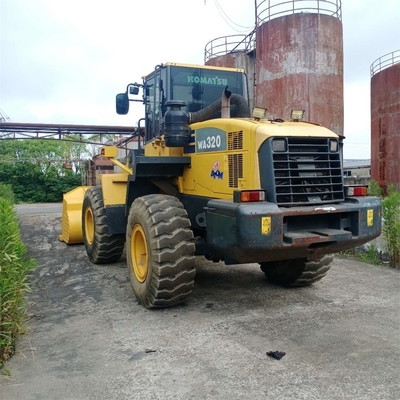 Χρησιμοποιημένος φορτιστής Komatsu WA320-5 με χαμηλές ώρες εργασίας 0-2000 σε εξαιρετική κατάσταση