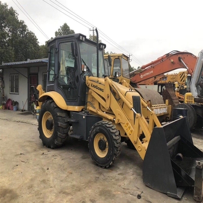 Κατασκευασμένο Χρησιμοποιημένο Liugong 766 Front Loader με Sumitomo Hydraulic Pump 5 Ton Wheel Loader